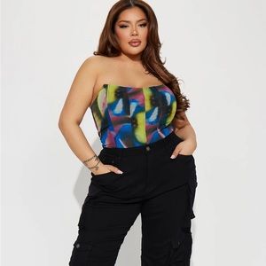 Taking risk bodysuit corset